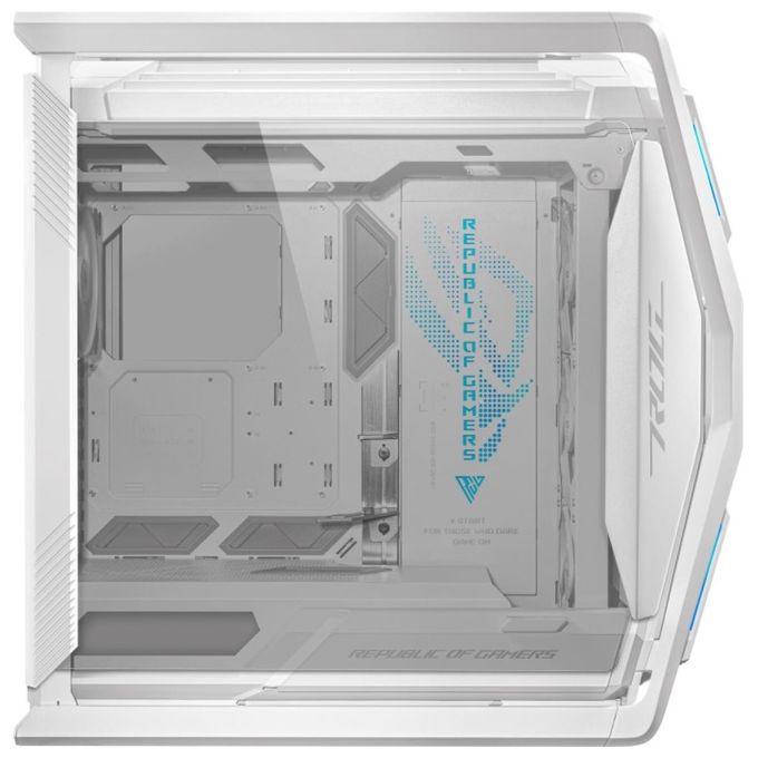 ASUS 90DC00F3-B39000 ROG Hyperion GR701 Case PC Full Tower Supporto E-ATX Radiatori 420 mm 4 Ventole 140 mm USB Type-C Doppia Porta 60W Aura Sync colore Bianco