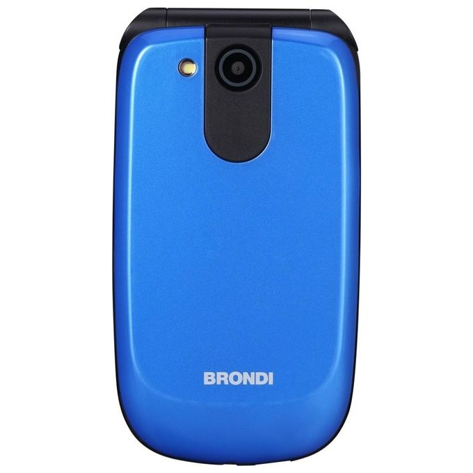 Brondi RAPTOR Raptor Telefono Cellulare Clamshell Dual SIM Display 2.8'' Fotocamera 1.3 MP Bluetooth Radio FM Lettore MP3 colore Blu