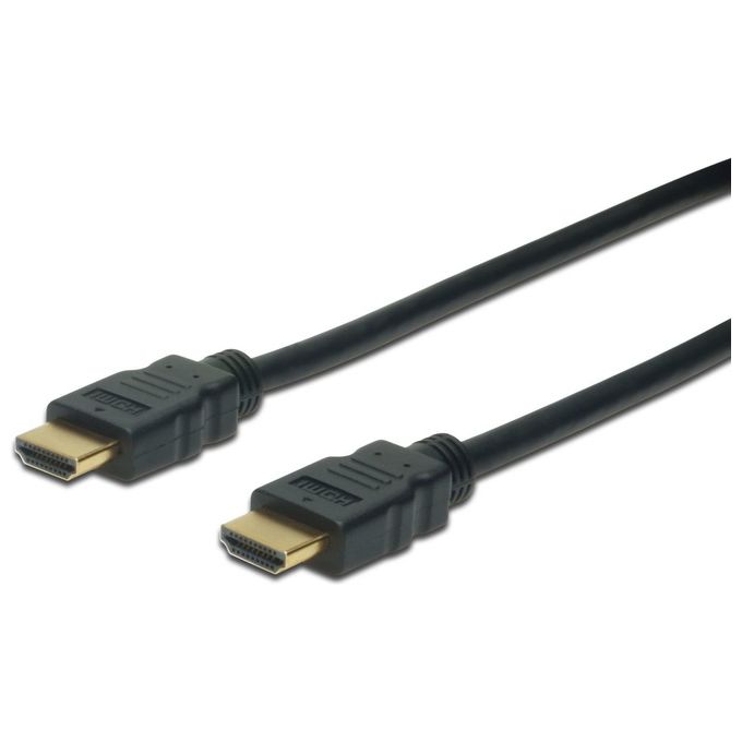 Digitus Cavo Di Collegamento Hdmi 3d Con Ethernet Connettori Placcati Oro Mt. 1