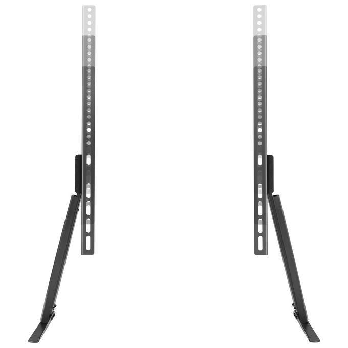 One For All WM2870 Ultra Slim Line Supporto da Tavolo per TV 32'' a 70'' VESA 100x100 a 800x400 mm Inclinazione Regolabile Gestione Cavi colore Nero