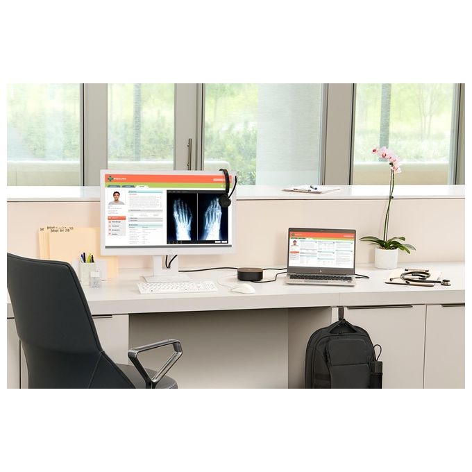 HP Replicatore di Porte e Docking Station per Notebook Cablato Usb 3.0 3.1 Gen 1 Type-C Nero