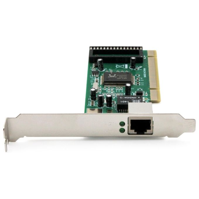 Digitus Scheda Aggiuntiva Di Rete Gigabit Pci 10-100-1000 32 Bit Con Bracket Aggiuntivo Low Profile