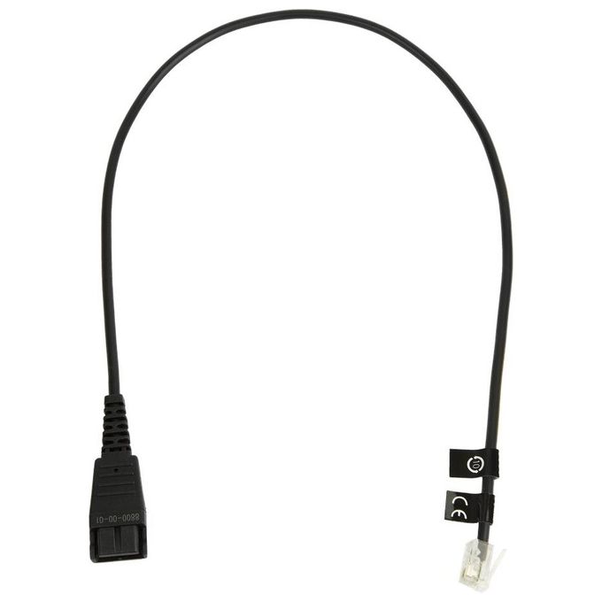 Jabra Cavo per Cuffie Disconnessione Rapida RJ-11