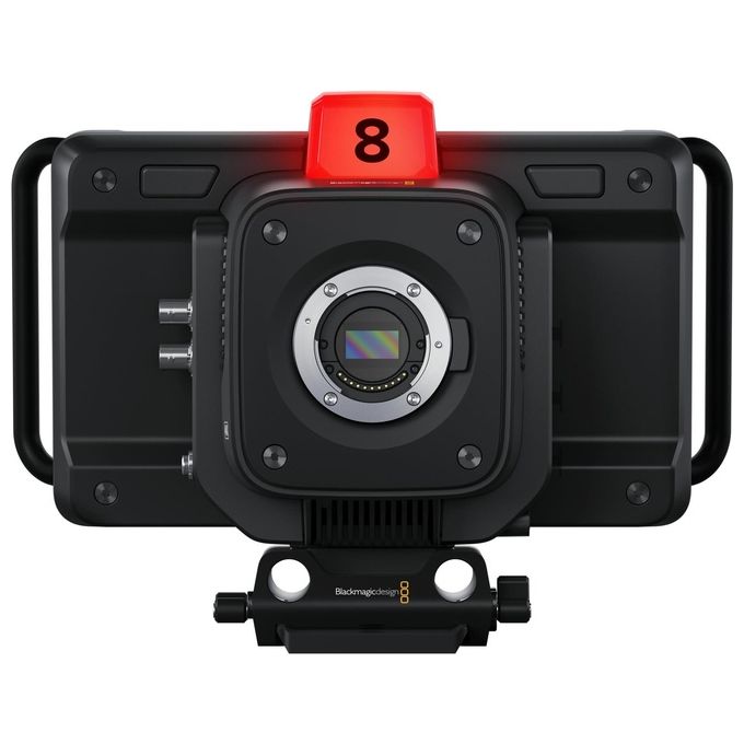 Blackmagic Design CINSTUDMFT-G24PDDG2 Studio Camera 4K Plus G2 Videocamera da Spalla 4K Ultra HD 3840 x 2160 Pixel 60 fps Touchscreen da 7 Pollici colore Nero
