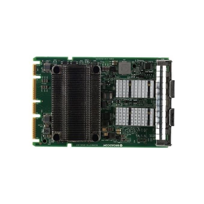 Dell 540-BCOQ Broadcom 57412 Scheda di Rete Dual Port 10GbE SFP+ OCP NIC 3.0 colore Verde