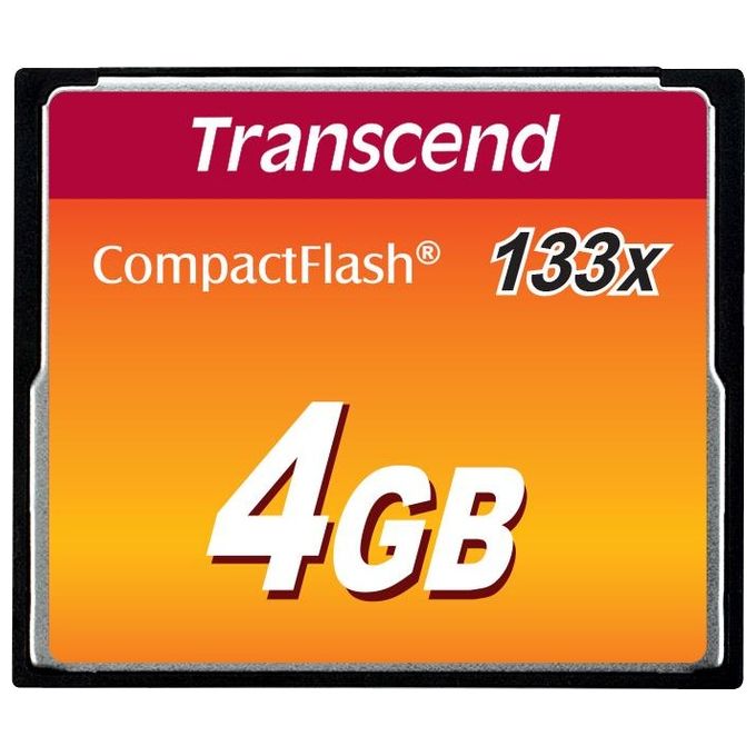 Transcend 4gb Cf Card (133x)