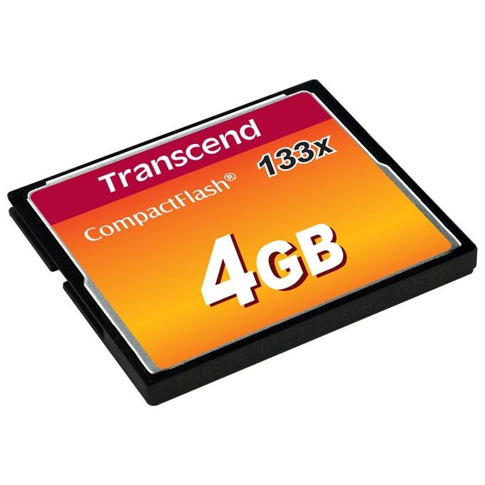 Transcend 4gb Cf Card (133x)
