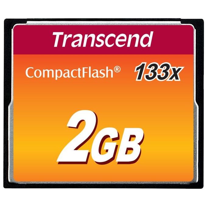 Transcend 2gb Compact Flash Card (133x)