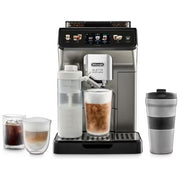 De'Longhi ECAM45086T Eletta Explore Macchina da caffe' automatica 1,8 L 19 bar 1450 W Wi-Fi Cold Brew colore Titanio