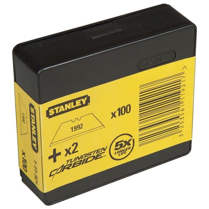 Stanley Lama Trapezoidale 62 Mm 10 Pezzi