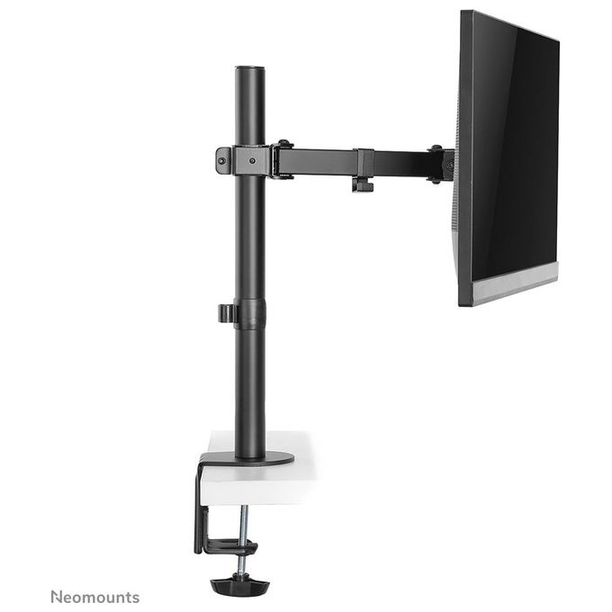 Neomounts 13058737000 FPMA-D540BLACK Supporto da Scrivania per Monitor 13-32 Pollici VESA 75x75 100x100 mm Regolabile Altezza Profondita' Inclinazione Rotazione Gestione Cavi colore Nero