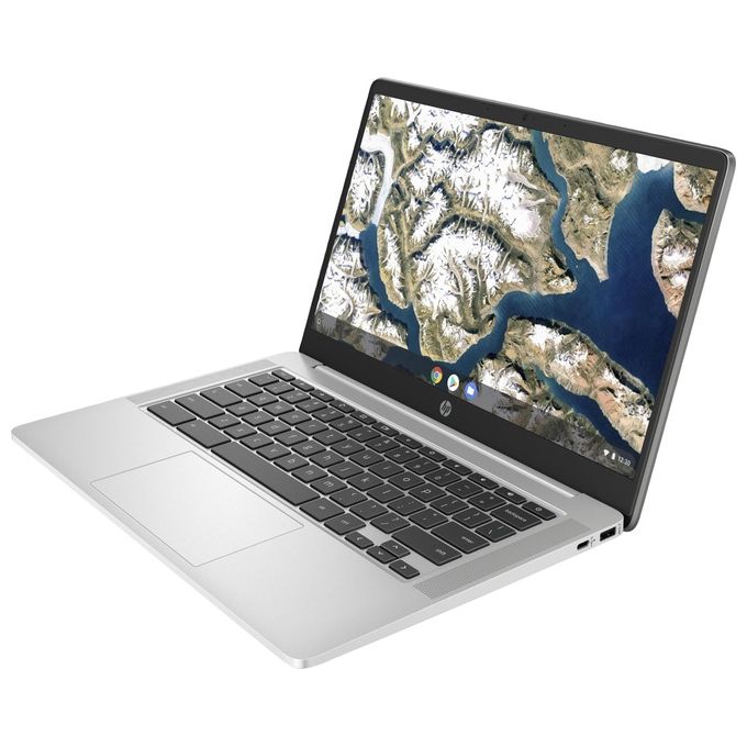 HP 14A-NA0078NL Chromebook 14'' Full HD Intel Celeron N4120 4 GB RAM 64 GB eMMC Wi-Fi 5 ChromeOS colore Argento
