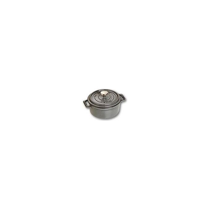 Staub Cocotte Casseruola in Ghisa Grigio Grafite 12cm
