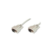 Assmann AK-610106-030-E D-Sub9 F-F Cavo VGA 3mt VGA D-Sub Beige