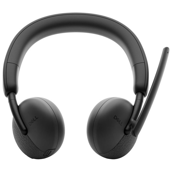 DELL WL3024-DWW Cuffie senza fili Pro Auricolare Con cavo e senza cavo Bluetooth 5.3 Cancellazione rumore AI Microfono asta 41 h autonomia colore Nero