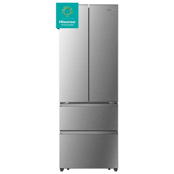 Hisense RF632N4BCE Frigorifero French Door 485 L 200 cm Classe E 38 dB Total No Frost Multi Air Flow colore Acciaio Inox