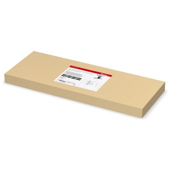 Equip 650331 Supporto a Parete per TV Rotante Universale da 37'' a 80'' Compatibilita' VESA 200x200 600x400 mm Carico Massimo 50 Kg colore Nero