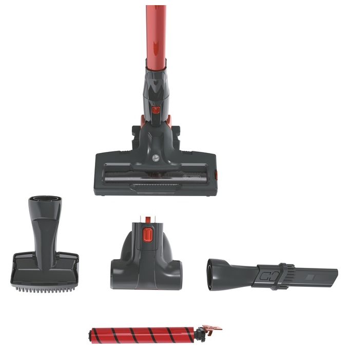 Hoover 39400957 H-FREE 300 Aspirapolvere a bastone 2 in 1 Senza sacchetto 0,7 L 240 W colore Grigio Titanio