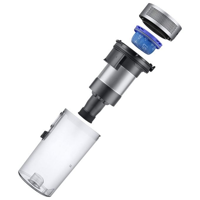 Samsung VS15A60AGR5 Jet 65 Pet Aspirapolvere senza filo Multiciclonica 0,8 L 150 W 40 min 86 dB colore Nero Argento