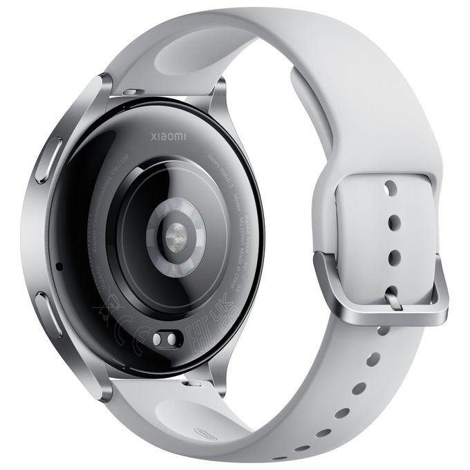 Xiaomi watch 2 smartwatch argento 46mm gps wear os display amoled 1.43 pollici