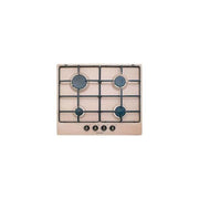 Glem Gas GT64SA Piano Cottura Gas 4 Fuochi 60cm Griglie Smaltate Sabbia