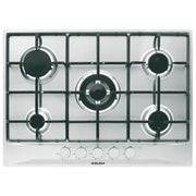 Glem Gas GT755IX Piano Cottura a Gas 5 Zone Cottura Acciaio Inox con FSD
