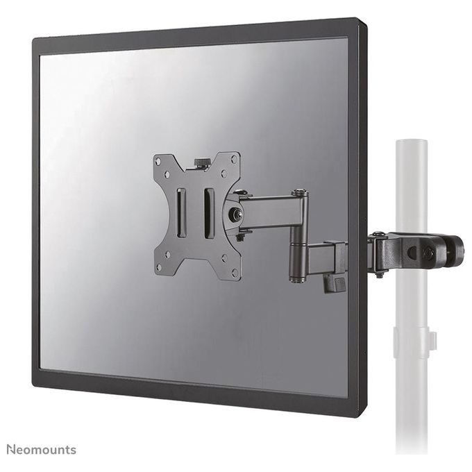 Neomounts FL40-450BL11 Supporto Palo per TV Full Motion 17-32'' VESA 75x75 100x100 mm Inclinazione -30 - 30° Rotazione 360° colore Nero