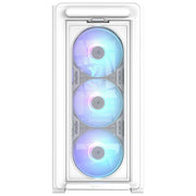 ASUS 90DC00K3-B19010 A23 PLUS TG Case per PC Micro Tower con Pannello in Vetro Temperato e Illuminazione ARGB colore Bianco