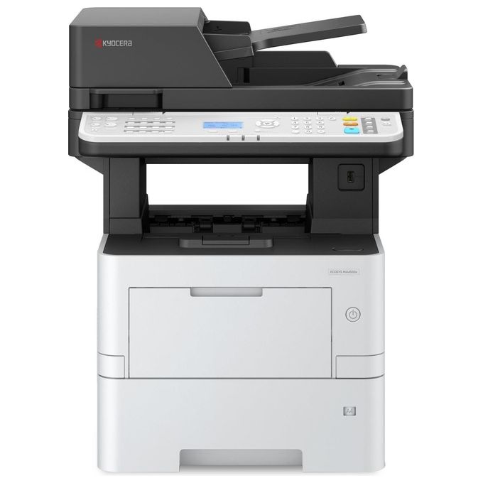 KYOCERA 110C133NL0 ECOSYS MA4500x Multifunzione Laser A4 45 ppm Stampa Copia Scansione Fronte Retro Gigabit Ethernet USB colore Nero Bianco