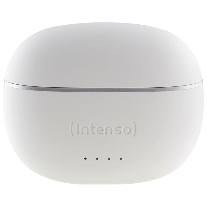Intenso 3720302 White Buds T302A Auricolari TWS In Ear ANC Bluetooth 5.3 35 ore IPX4 colore Bianco