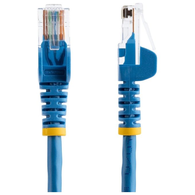 Startech Cavo di Rete da 7mt Blu Cat 5e Ethernet RJ45 Antigroviglio