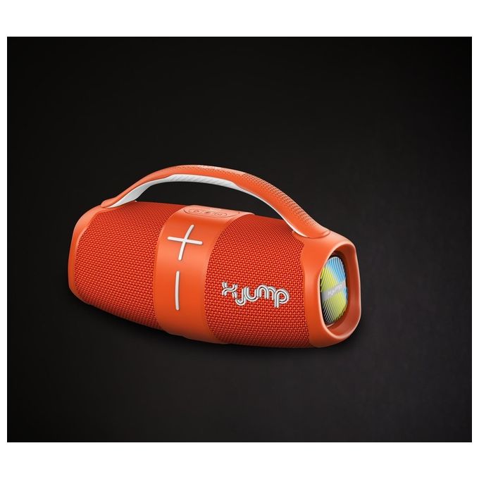 X JUMP 0XJ12009 XJ 120 Altoparlante portatile stereo 40 W Bluetooth TWS IPX5 colore Arancione