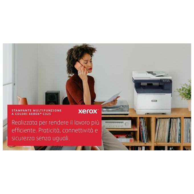 Xerox C320V_DNI C320 Stampante Laser a Colori A4 35 ppm Fronte Retro Automatica Wi-Fi Ethernet Touchscreen 2,8'' colore Bianco