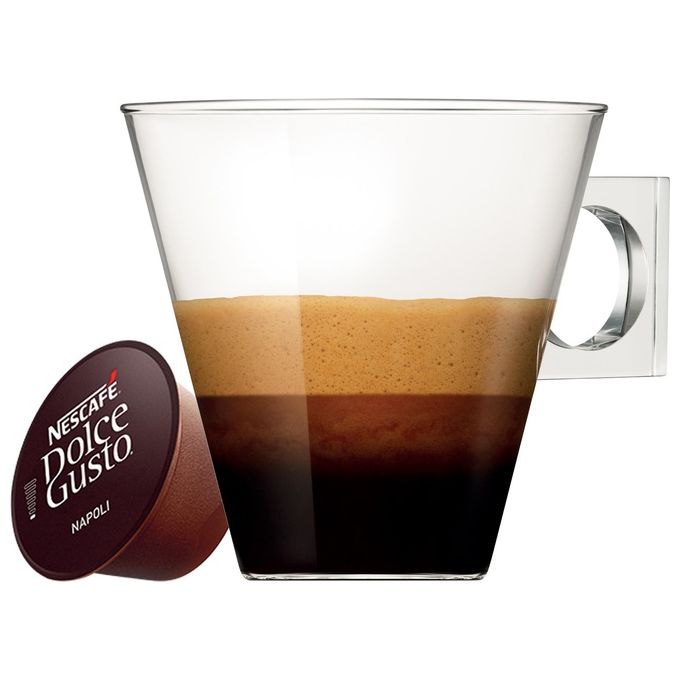 Nescafe Dolce Gusto capsule caffe Espresso Napoli intensita massima 16 pezzi