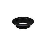 Save Fumisteria Rosone Plus 12cm Verniciato Nero Opaco