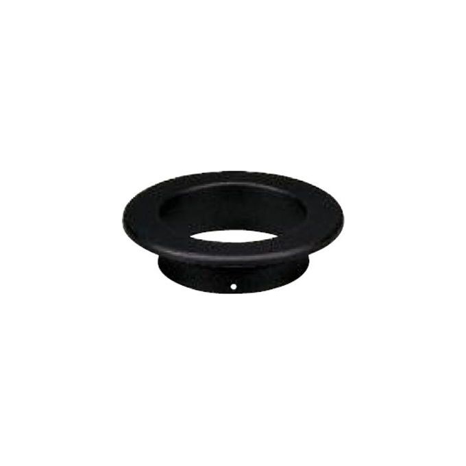 Save Fumisteria Rosone Plus 12cm Verniciato Nero Opaco