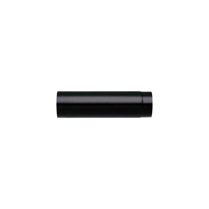Save Fumisteria Tubo Smaltato Nero Opaco 12cm Lunghezza 50cm