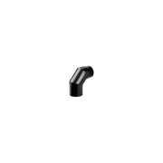 Save Fumisteria NNO1203 Gomito Smaltato 90 Gradi 12cm Nero Opaco