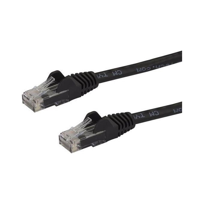 StarTech.com Cavo Patch Cat6 con connettori RJ45 Antigroviglio 33mt Nero