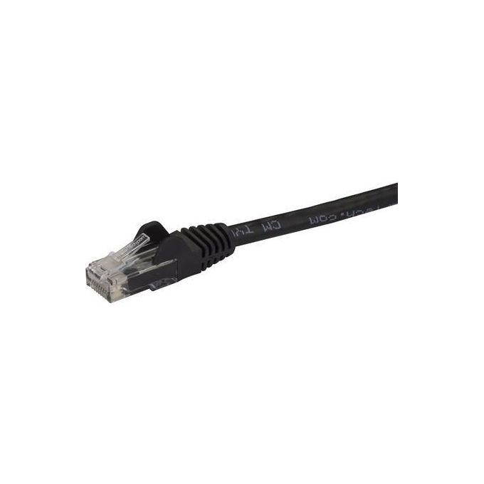 StarTech.com Cavo Patch Cat6 con connettori RJ45 Antigroviglio 33mt Nero