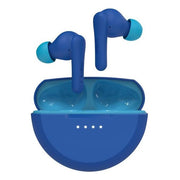 Belkin AUC011btBL SoundForm Nano 2 Auricolari Wireless per Bambini Bluetooth 5.3 Volume Limitato 85 dB IPX5 Resistente all'Acqua 28 Ore di Autonomia con Custodia colore Blu