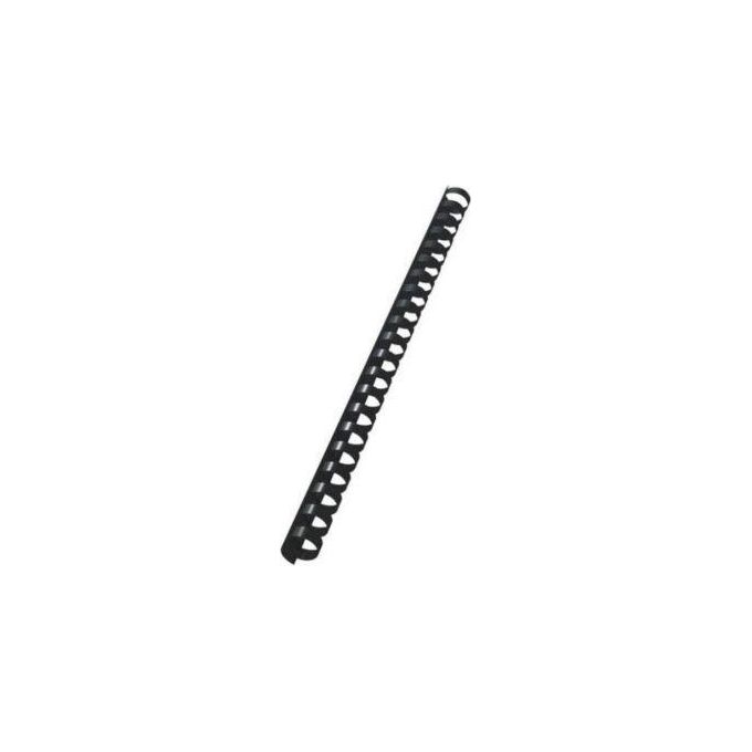 Fellowes Confezione 100  Dorso Plastico D.12mm nero