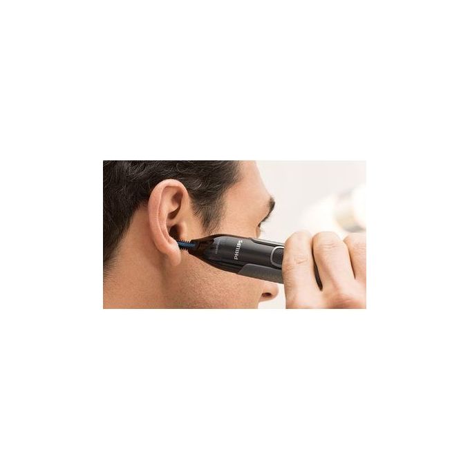 Philips NT3650-16 Series 3000 Rifinitore per Peli di Naso Orecchie e Sopracciglia