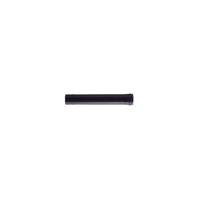 SAVE Fumisteria PN801 Tubo per Stufa a Pellet Acciaio Porcellanato diametro 8 cm lunghezza 50 cm colore Nero