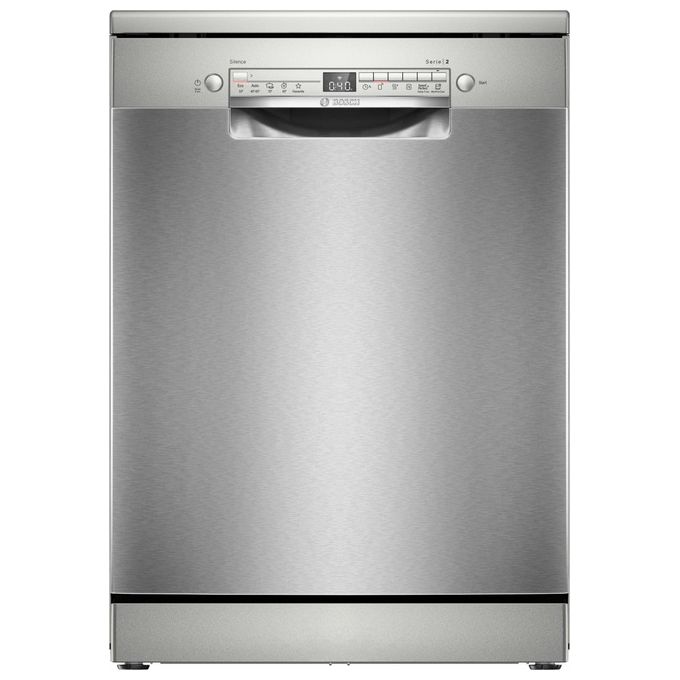 Bosch SMS2HTI02E Serie 2 Lavastoviglie a libera installazione 13 coperti Classe D 46 dB Home Connect (84.5x60x60 cm) colore Acciaio Inox