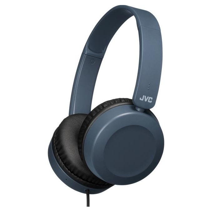 JVC HA-S31M-A Cuffia a Padiglione Auricolare Blu