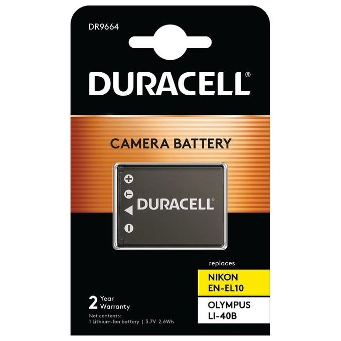 Duracell Batteria Dr9664 Compatibile En-el10, Li-40b