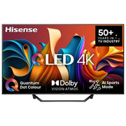 Hisense 55A79NQ Smart TV 55'' QLED 4K Ultra HD VIDAA Dolby Vision Dolby Atmos Wi-Fi colore Nero