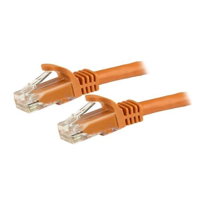 StarTech Cable Cavo Patch Utp Cat6 Rj45 Antigroviglio 1mt Arancione