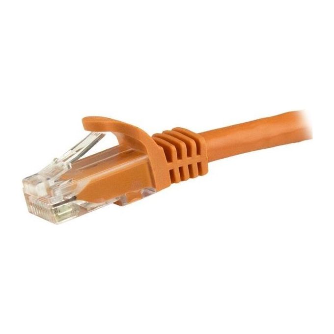 StarTech.com 5m Cat6 Orange Snagless Gigabit Ethernet Rj45 cavo maschio maschio